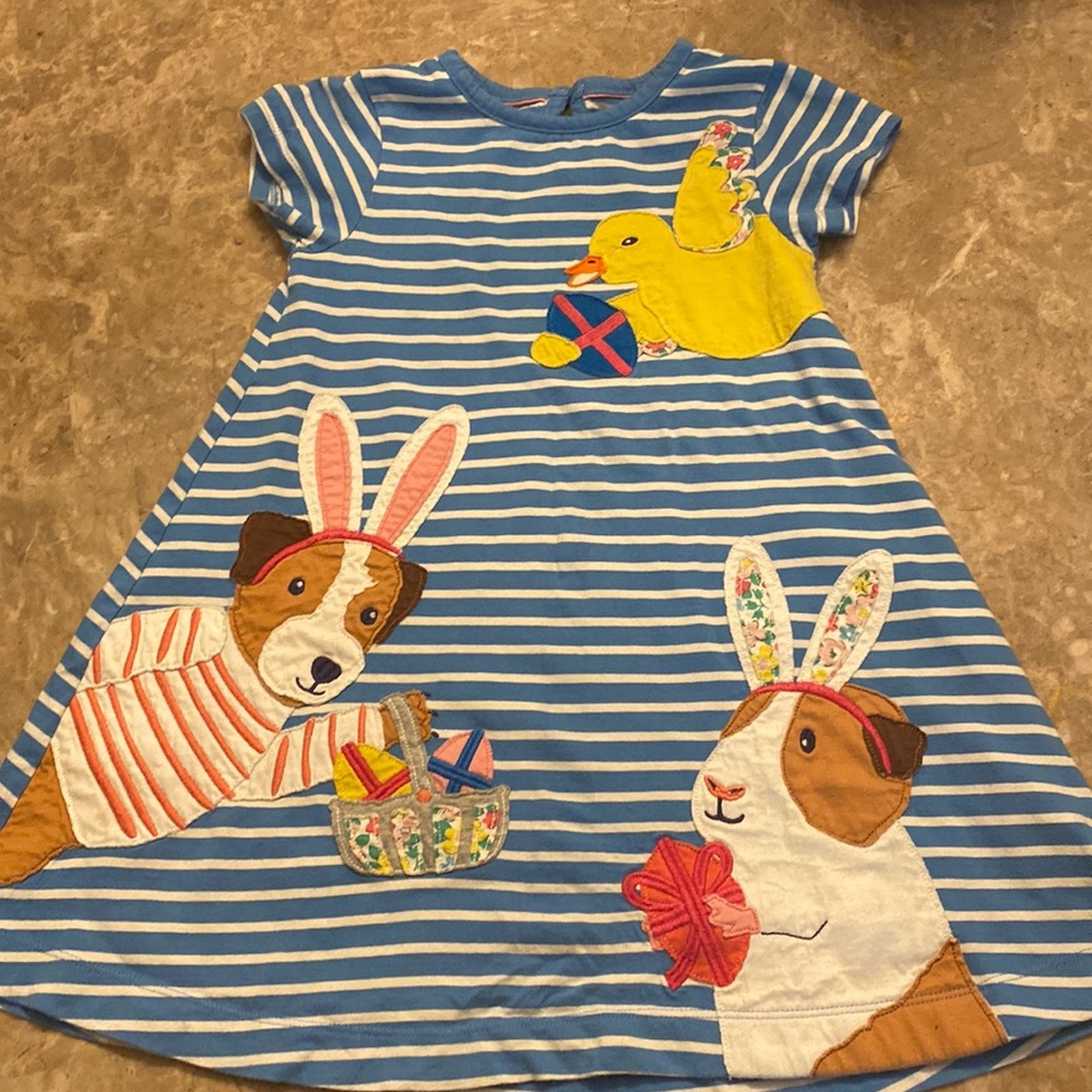 GUC Boden girls dress size 5-6y